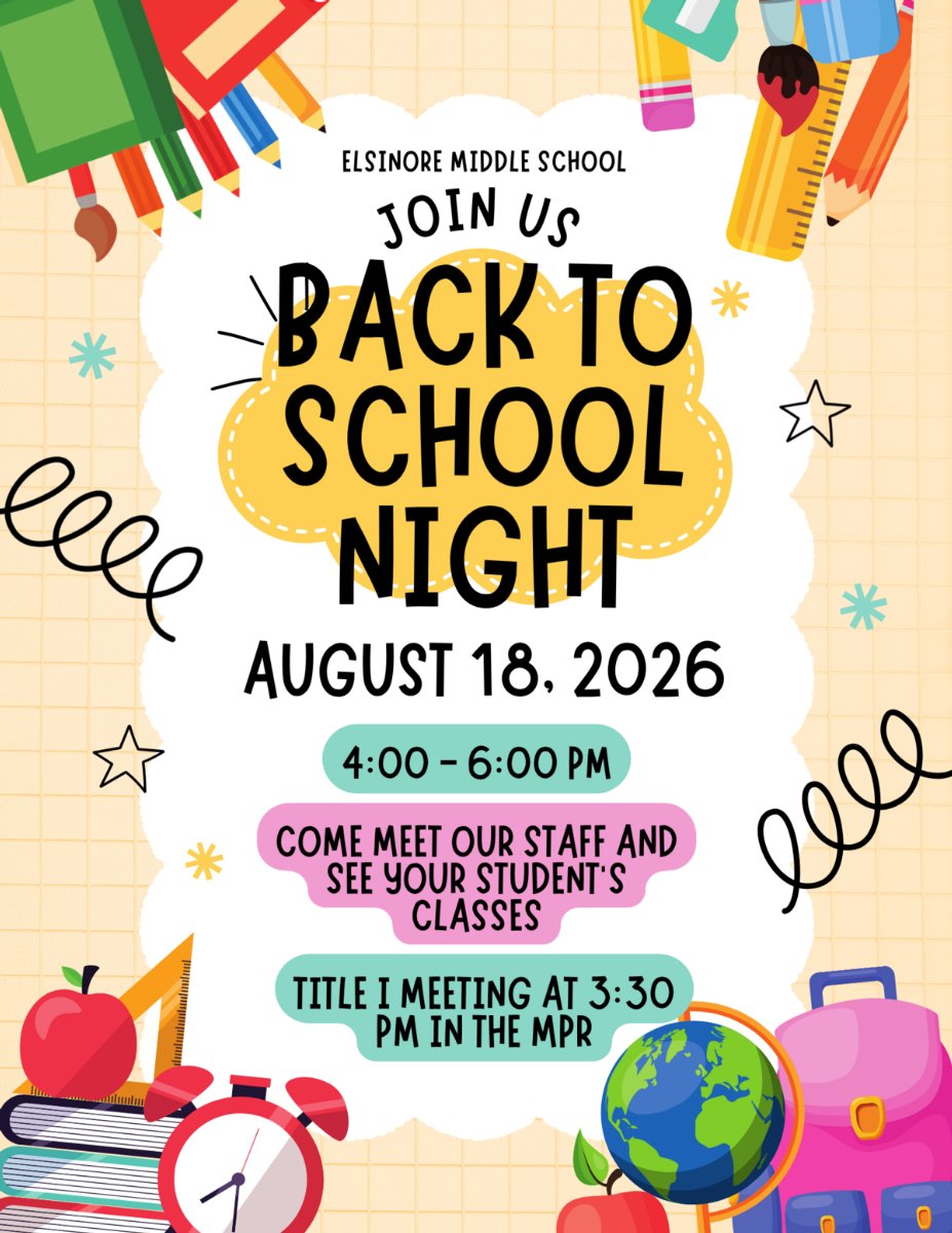 Back-to-School Night flyer